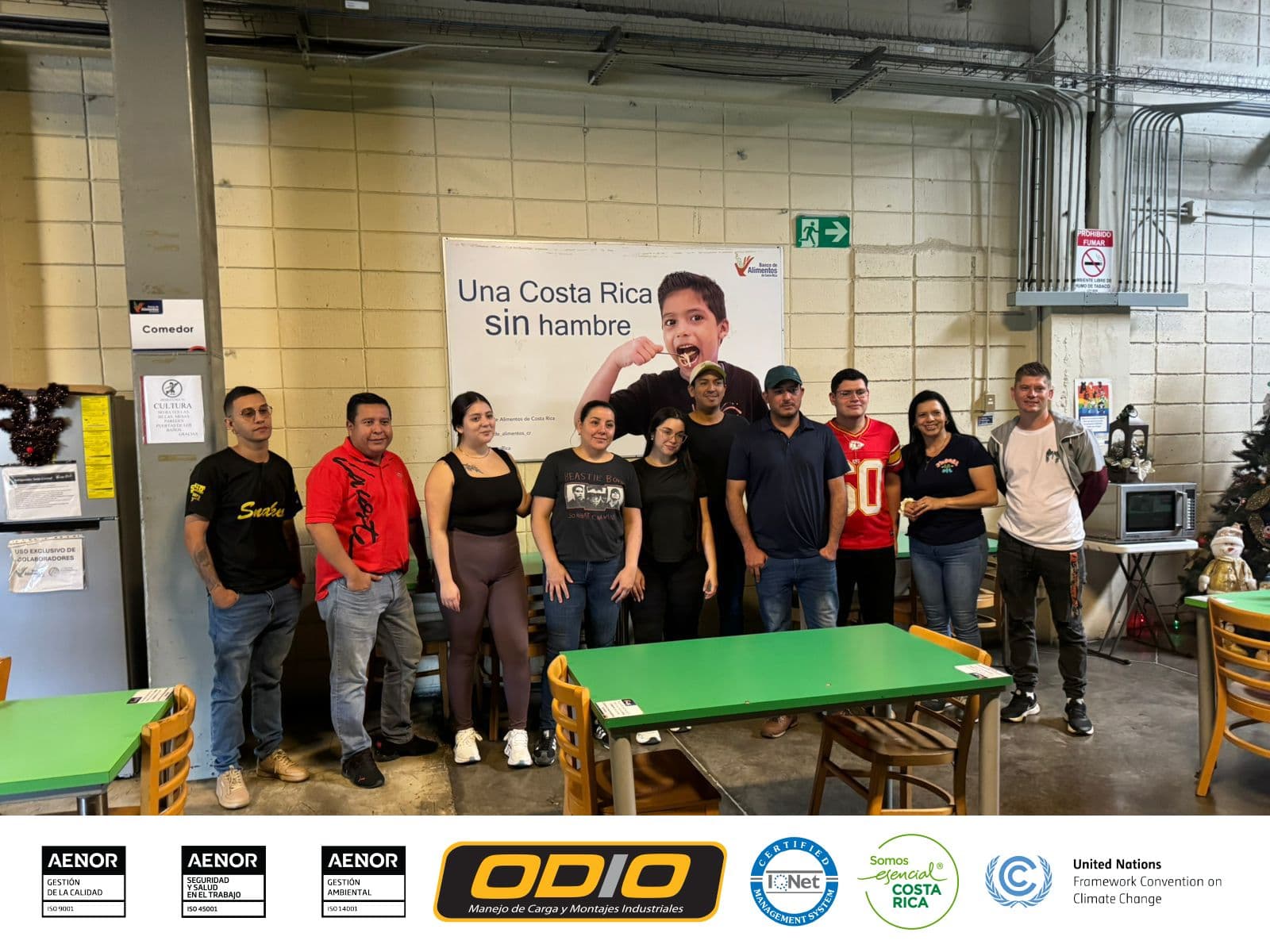 ¡Agradecemos a nuestros compañeros por haber participado en el último voluntariado del año!